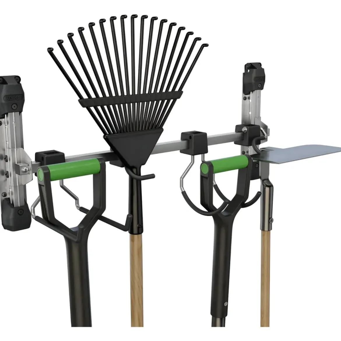Kit Appendi Attrezzi Keter per Casette da Giardino 4 Ganci 74x15x30cm