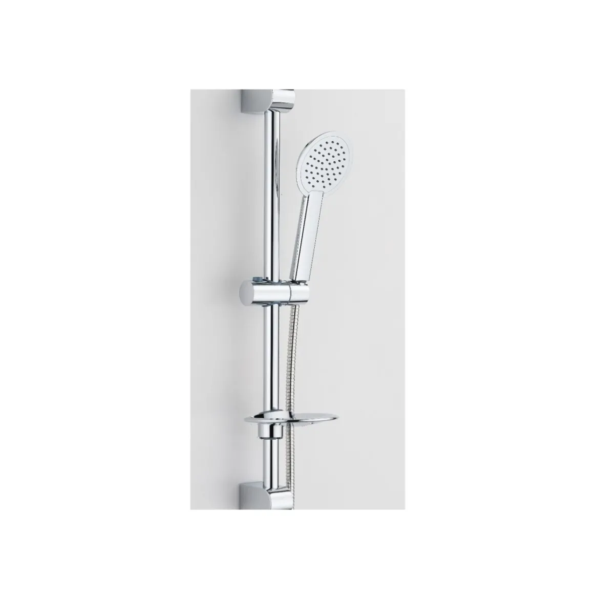 Kit Asta Saliscendi 60 cm con Flessibile per Doccia