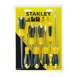 Kit Cacciaviti Stanley a Lama Piatta Set Giraviti a Croce Taglio Stella Piccolo