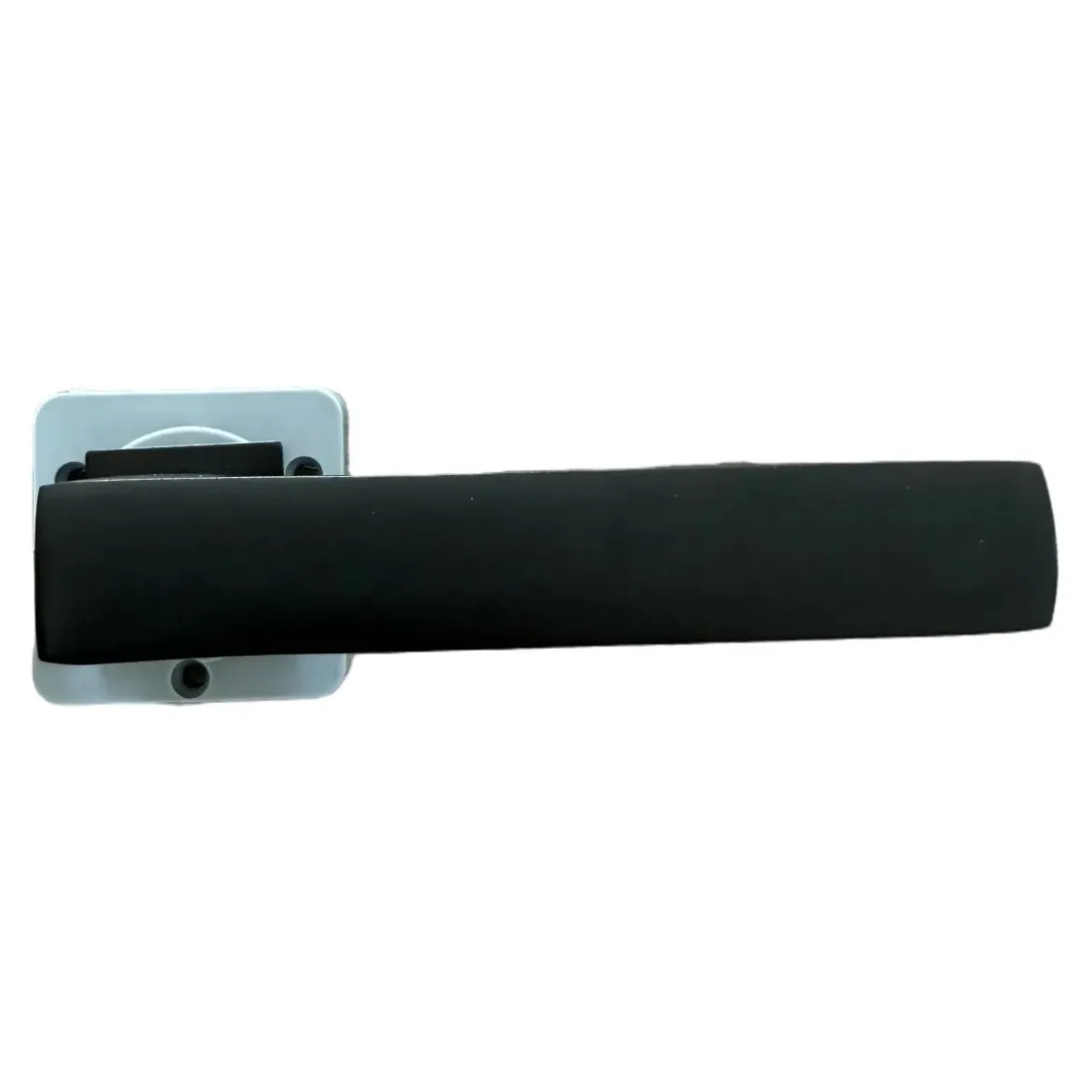 Kit Maniglia Porta Blindata Nero con Accessori Quadri Completo