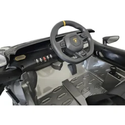 Lamborghini Grigia 12V Macchina Elettrica per Bambini
