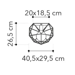 Lampada a Soffitto Moderna Plafoniera Oro Intec con Punto Luce E27