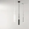 Lampada a Sospensione da Interno Lampadario in Vetro dal Design Moderno