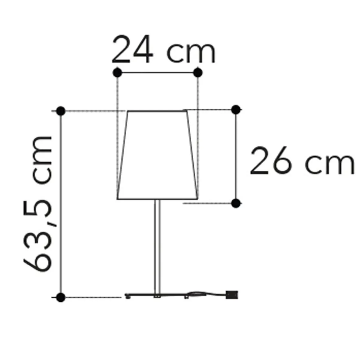 Lampada con Paralume in Tessuto Luce da Tavolo Moderna in Metallo Grigio