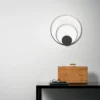 Lampada Nera Moderna a Soffitto da Interno Intec Plafoniera a LED CCT