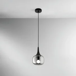 Lampadario a Sospensione Luce da Soffitto in Vetro Elegante di Design
