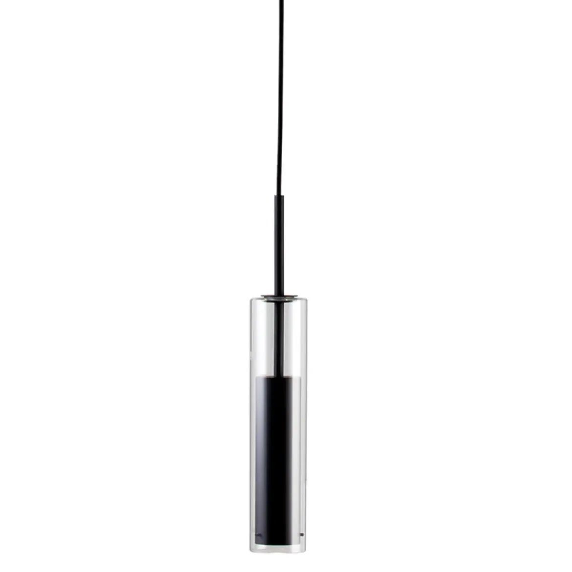 Lampadario dal Design Moderno Lampada Nera a Sospensione da Interno