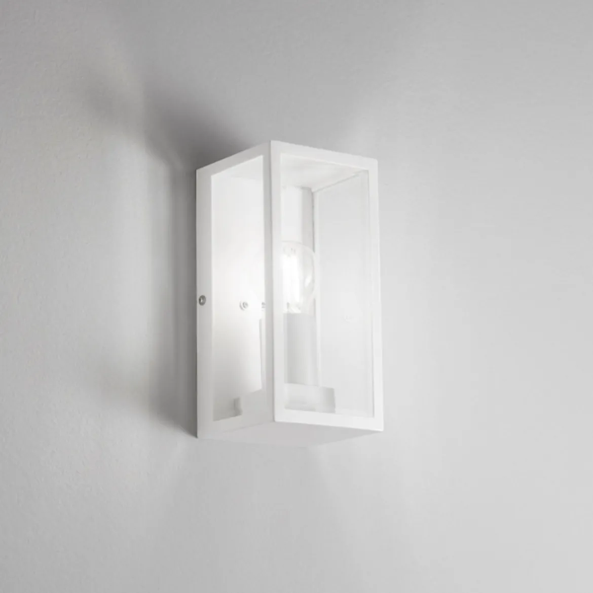 Lanterna da Parete Intec per Esterno Design Moderno Luce a Muro Giardino