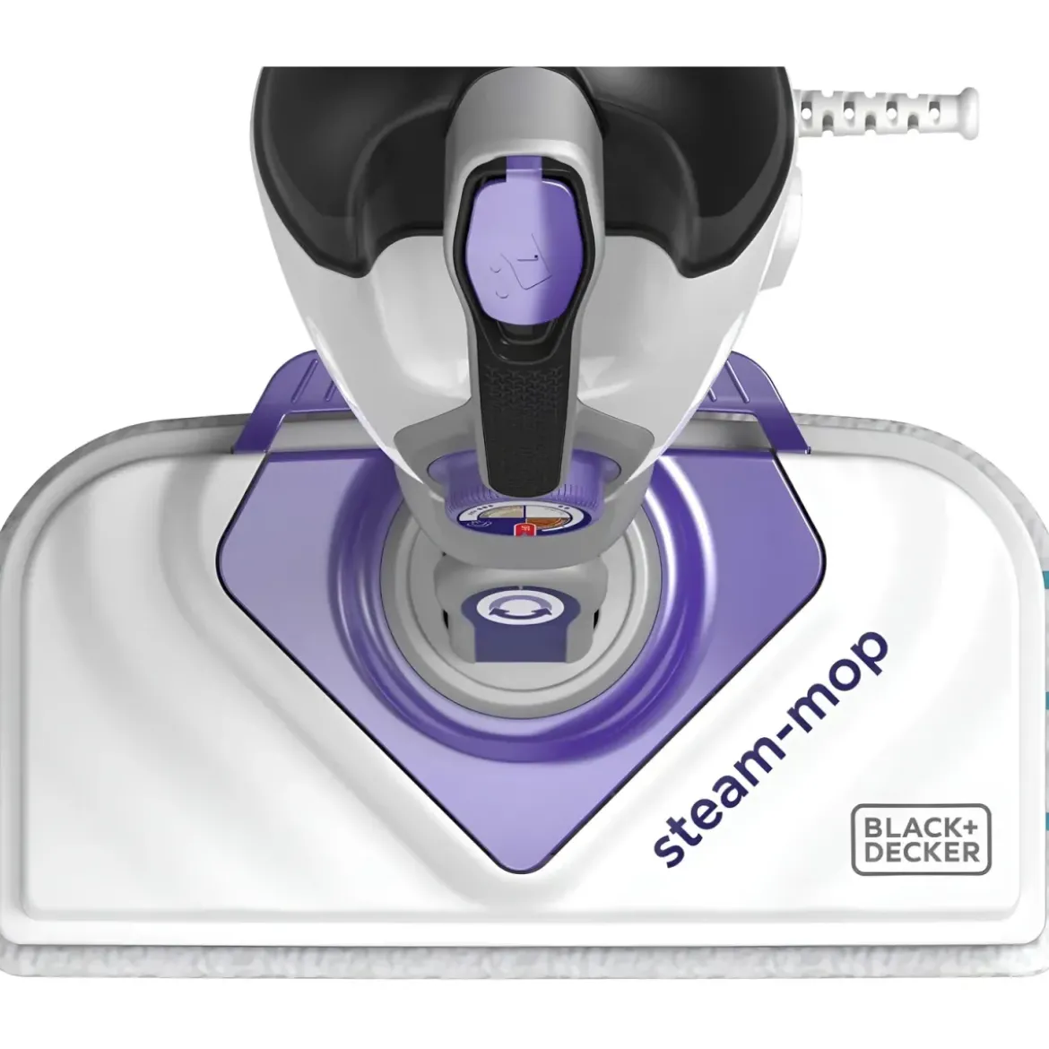 Lavapavimenti a Vapore Black+Decker 1600W 2in1 con Guanto Accessori