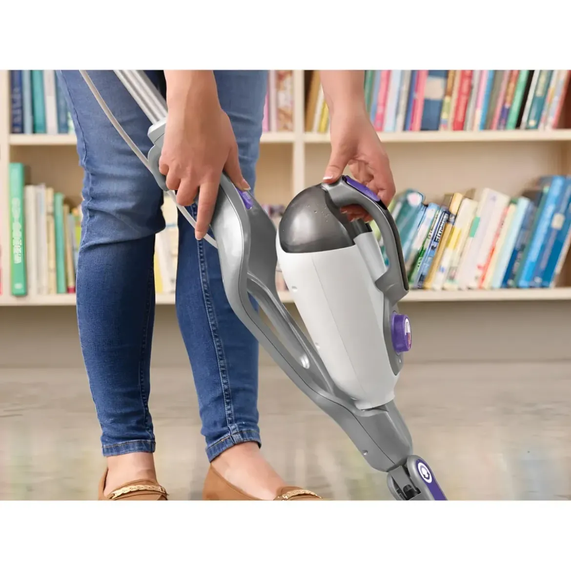 Lavapavimenti a Vapore Black+Decker 1600W 2in1 con Guanto Accessori