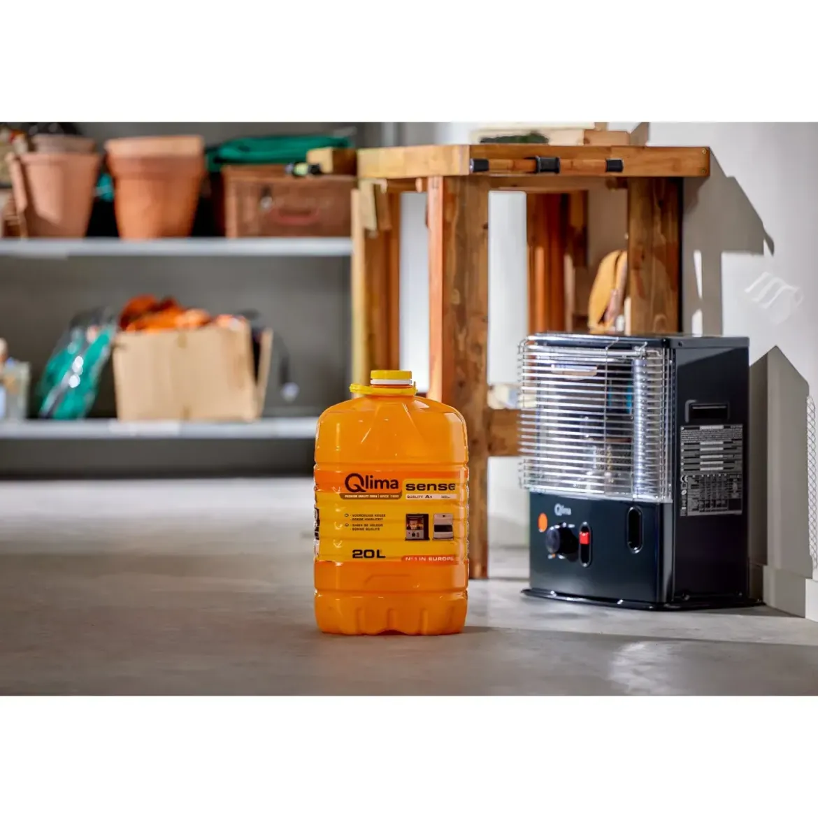 20L Combustibile Liquido per Stufe Universale 4 Taniche Ecologica