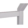 Letto singolo 90x200 cm Bianco con Tetto Doghe