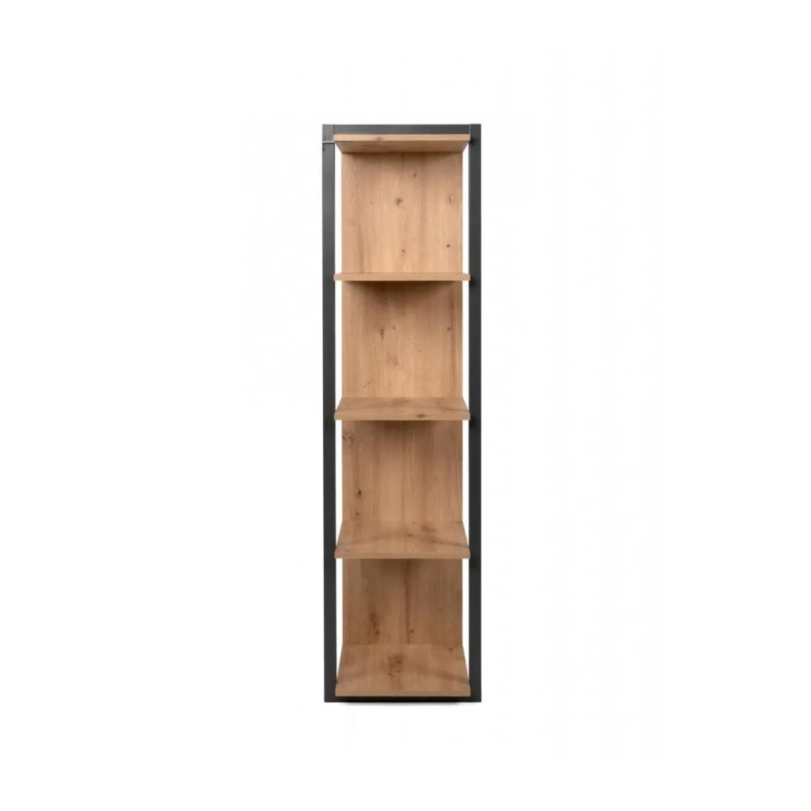 Libreria Indrustial Rovere Quercia a Cubi in Legno da Salotto Ingresso