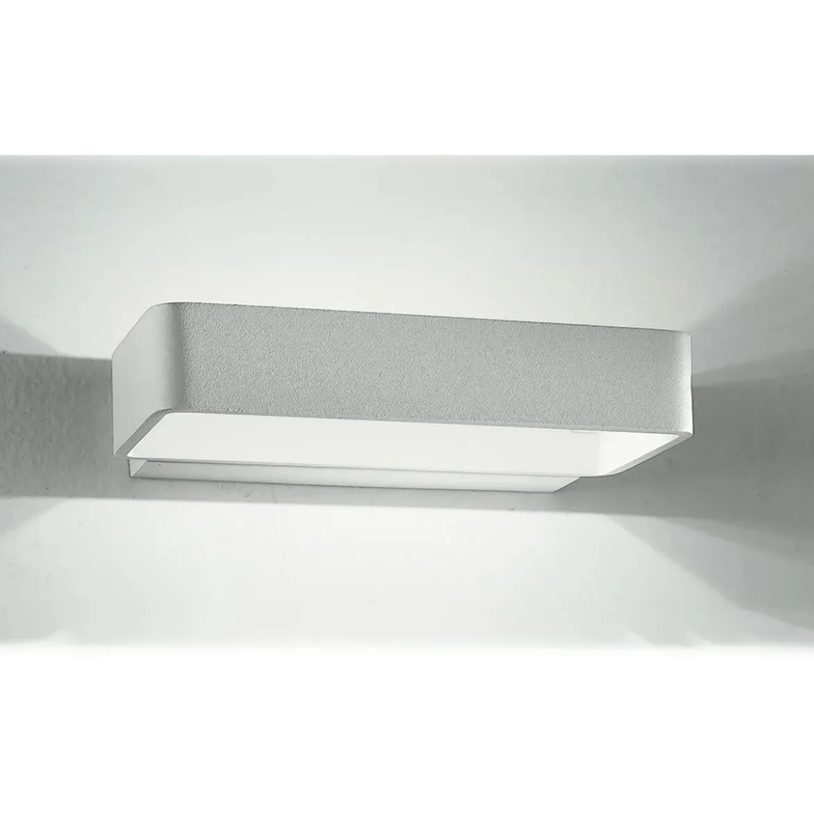 Luce da Parete Intec Applique da Interno Lampada Bianca Elegante a LED