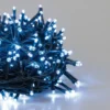 Luci di Natale Decorazione con Luce Bianco Freddo 100 Led 4,5 mt