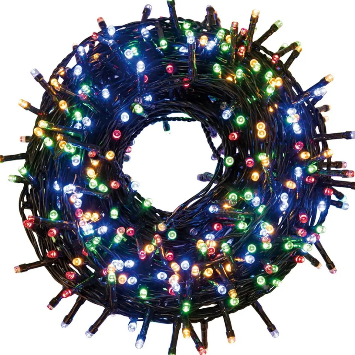 Lucine di Natale 300 Led Filo da 13,5 mt Decorazione con Luci Multicolore