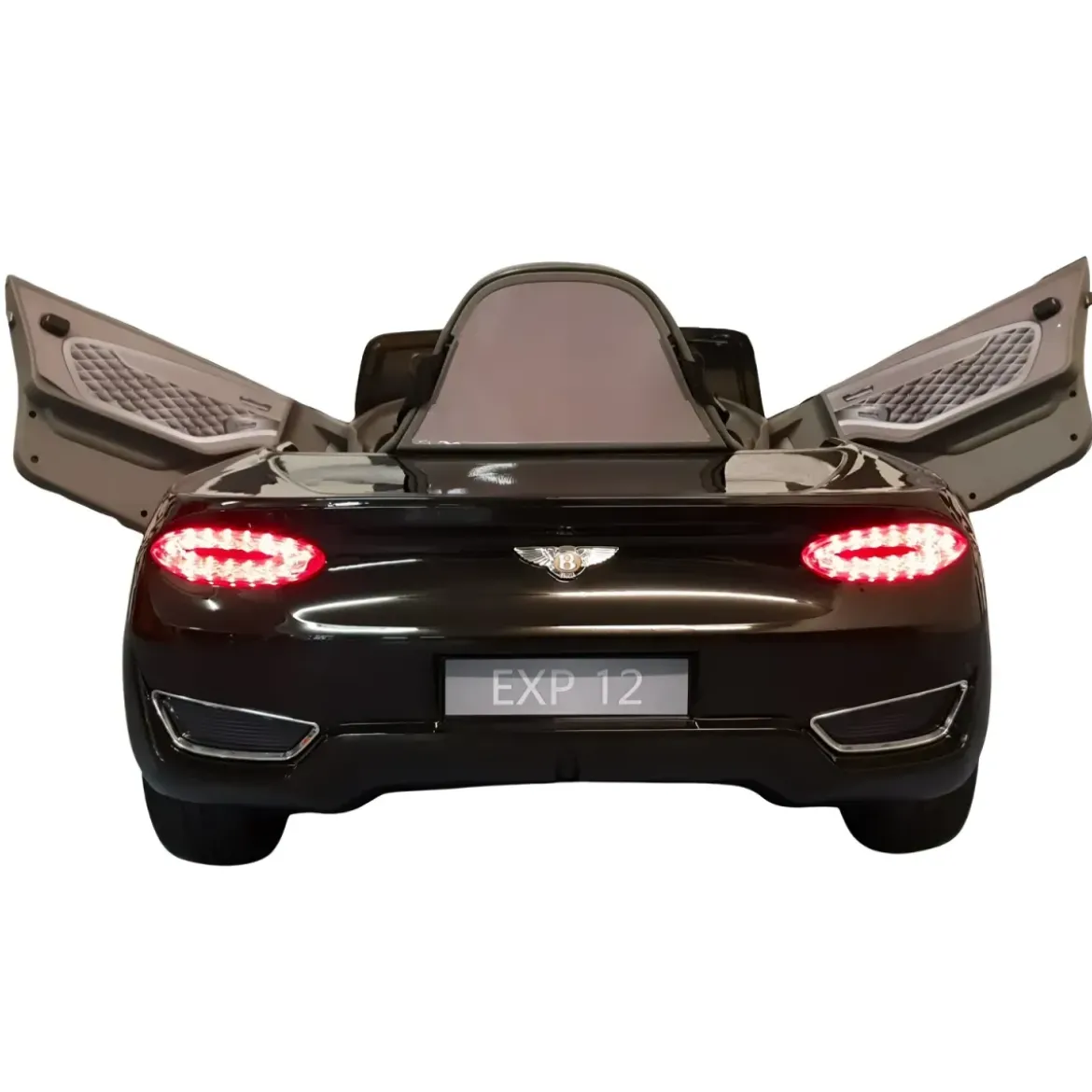 Macchina Bentley EXP Elettrica per Bambini Auto con Telecomando Nera