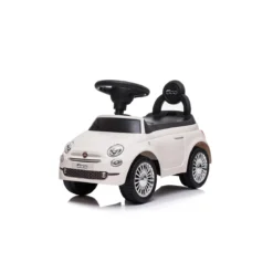 Macchina Cavalcabile per Bambini Primi Passi Fiat 500 Bianco