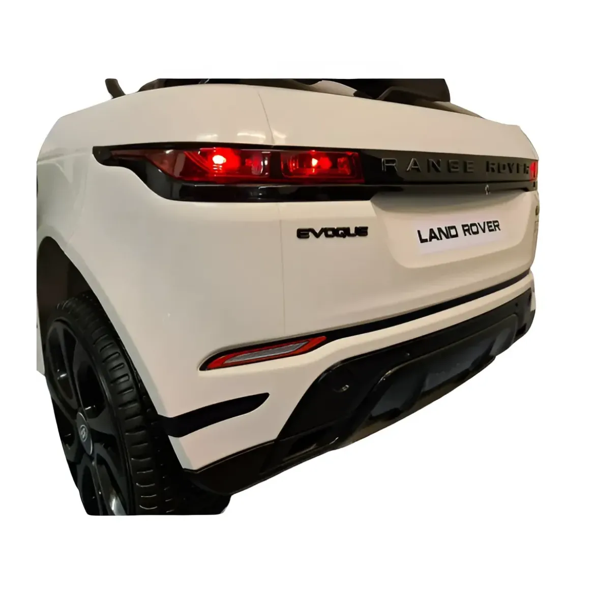 Macchina Elettrica per Bambini Range Rover Evoque a Batteria Bianca