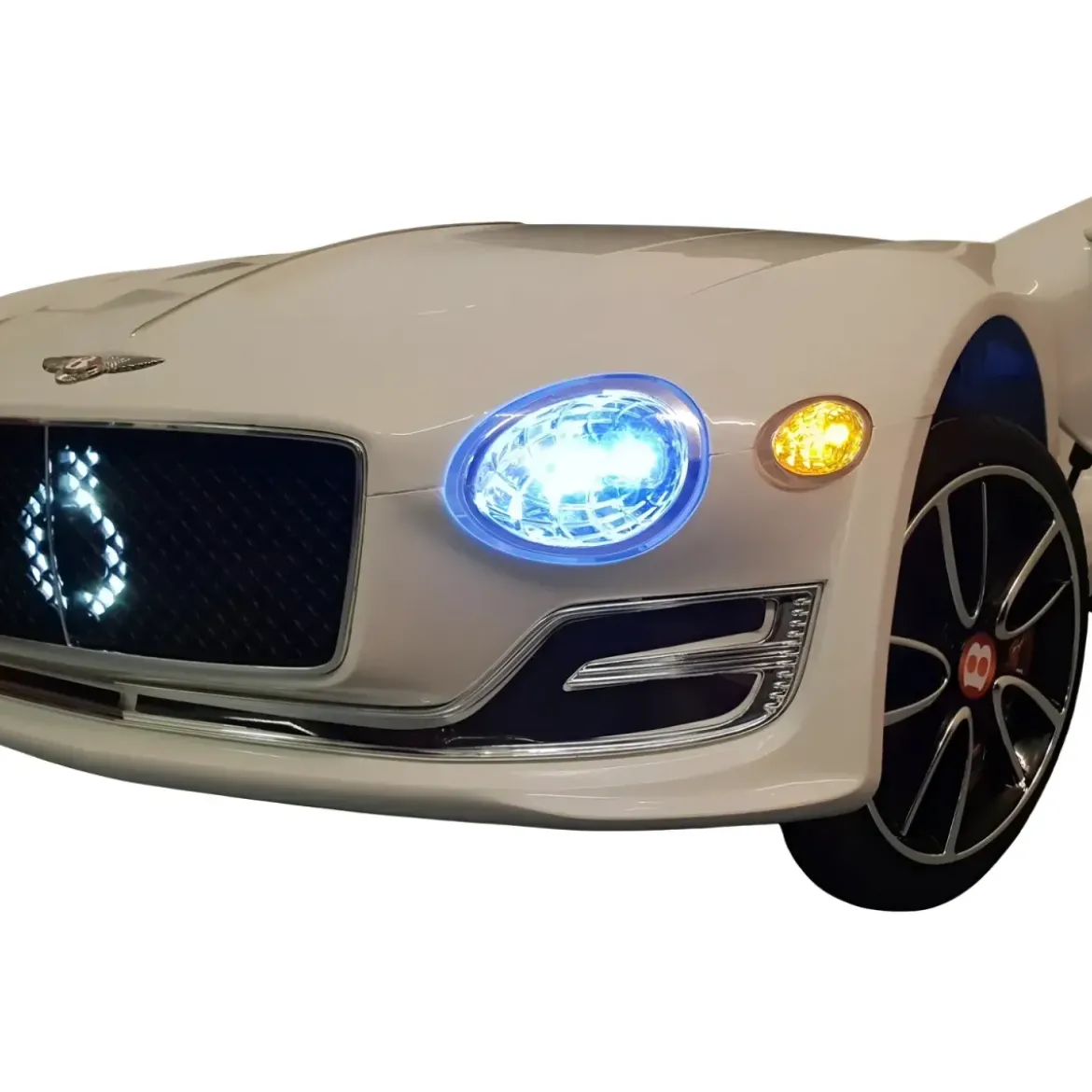 Macchina Elettrica per Bambini Bentley EXP Bianca Auto con Telecomando