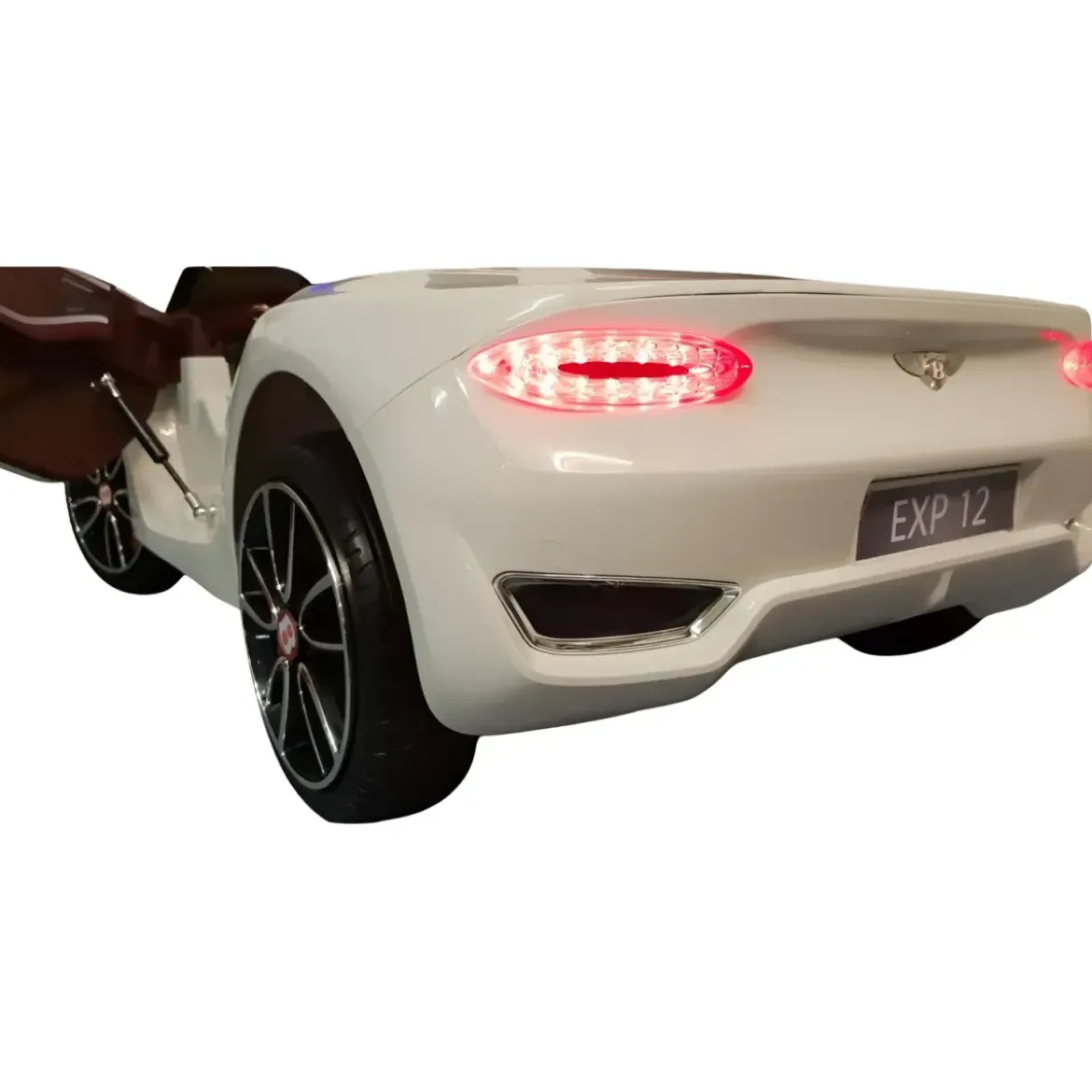 Macchina Elettrica per Bambini Bentley EXP Bianca Auto con Telecomando