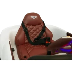 Macchina Elettrica per Bambini Bentley EXP Bianca Auto con Telecomando