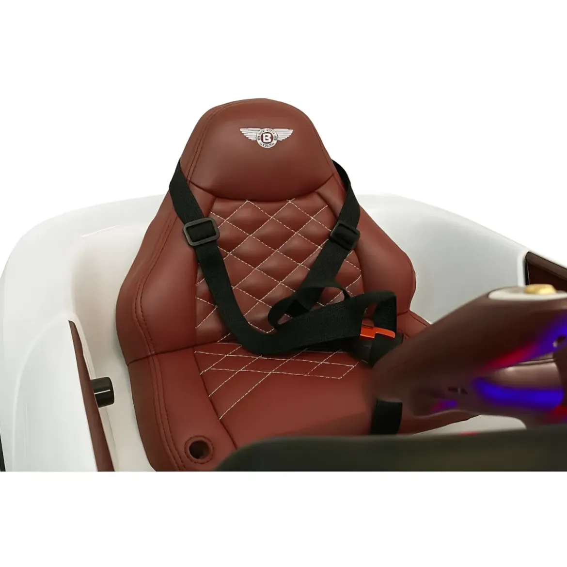 Macchina Elettrica per Bambini Bentley EXP Bianca Auto con Telecomando