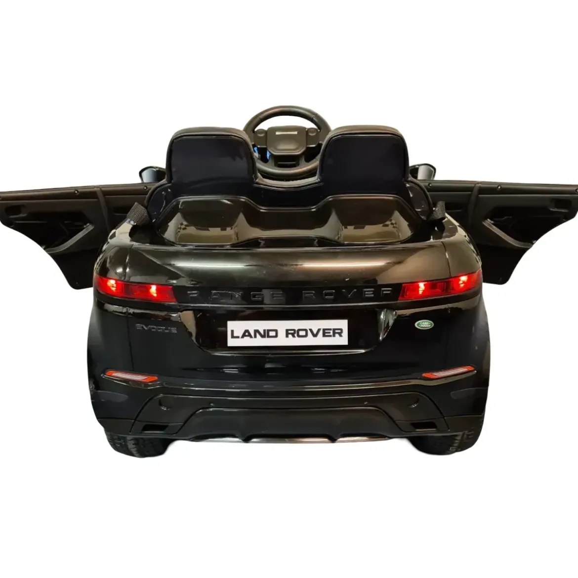 Macchina Elettrica per Bambini Range Rover 4x4 Evoque Nero a Batteria