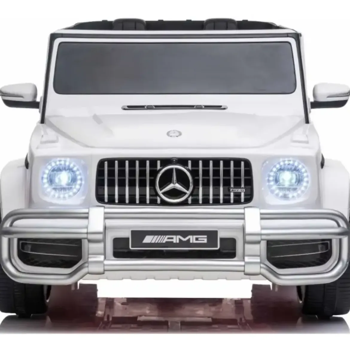 Macchina Elettrica per Bambini Mercedes Classe G Bianco Full 12V