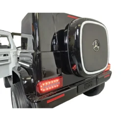 Macchina Elettrica per Bambini Mercedes EQG 12V Nero con Telecomando