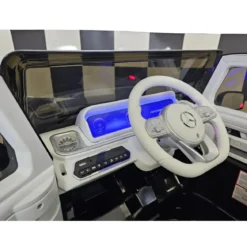 Macchina Elettrica per Bambini Mercedes EQG 12V Nero con Telecomando