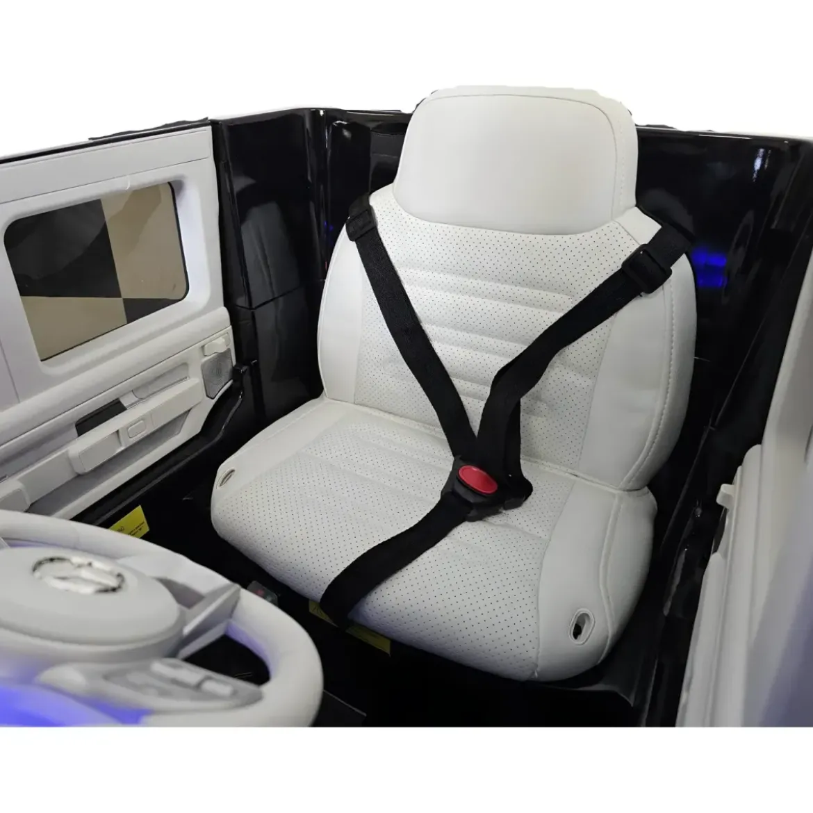 Macchina Elettrica per Bambini Mercedes EQG 12V Nero con Telecomando