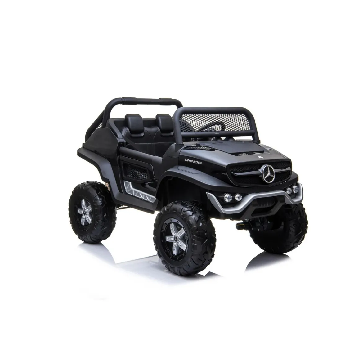 Macchina Elettrica per Bambini Mercedes Unimog Fuori Strada Nero