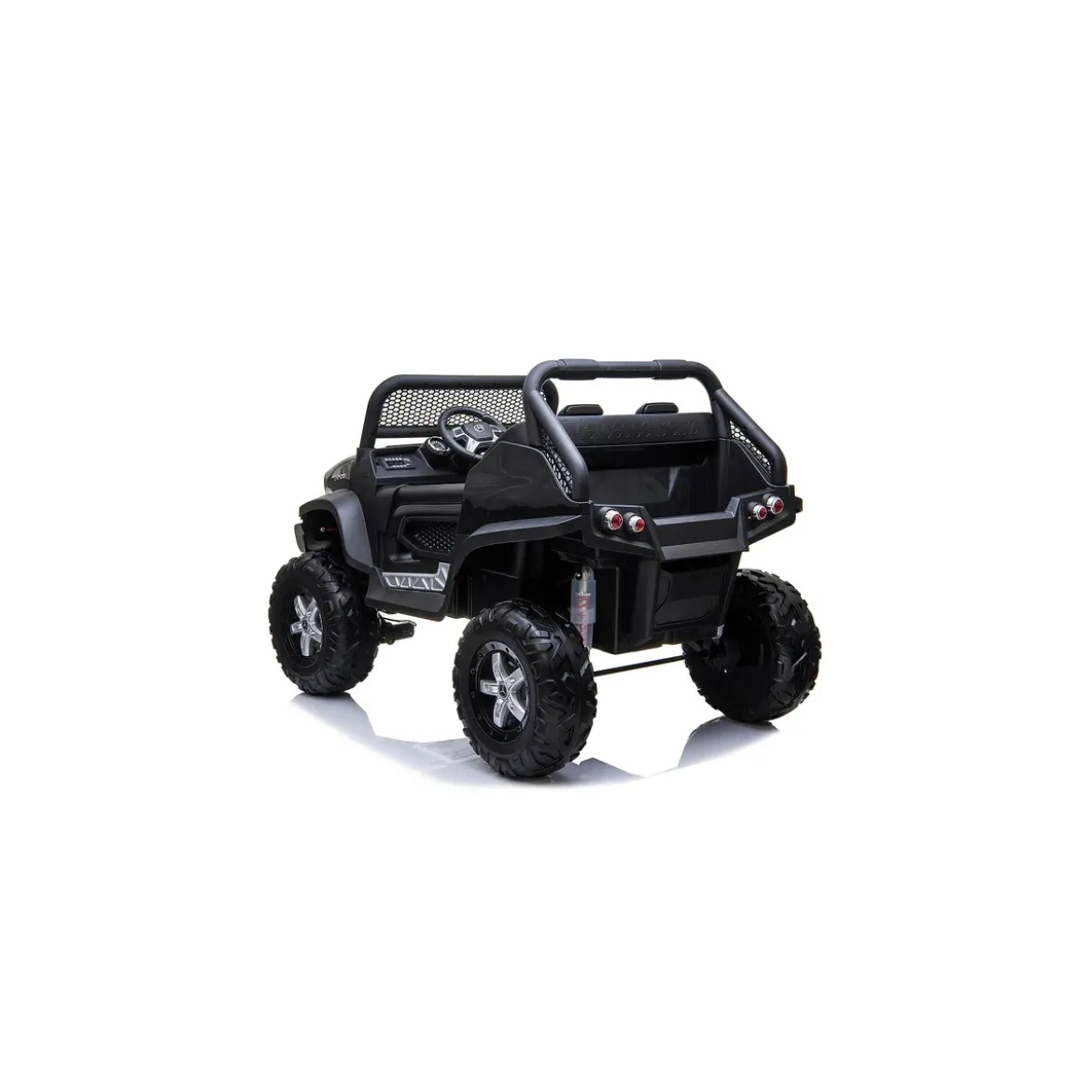 Macchina Elettrica per Bambini Mercedes Unimog Fuori Strada Nero