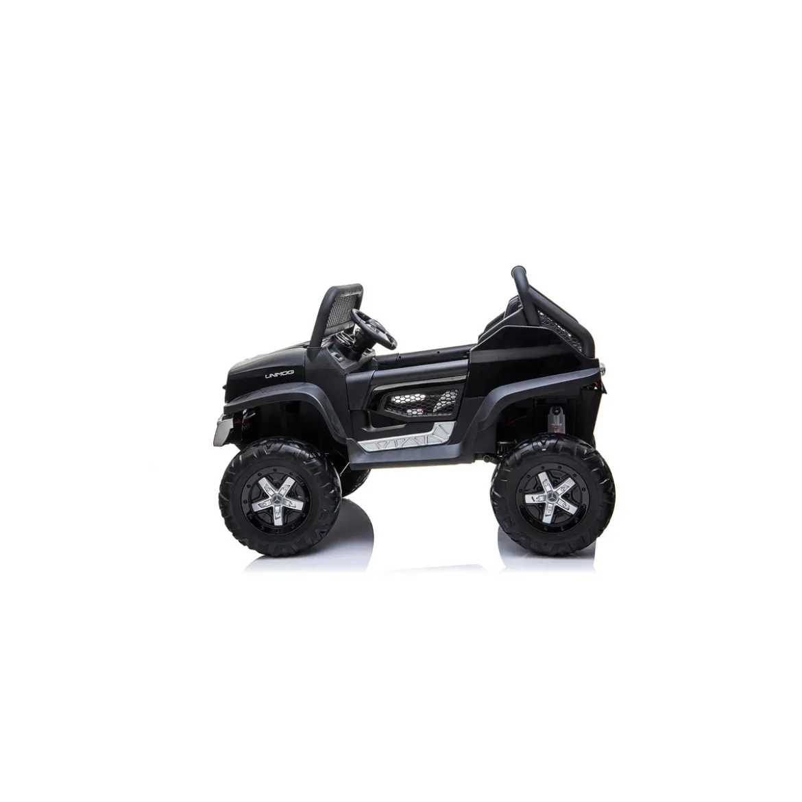 Macchina Elettrica per Bambini Mercedes Unimog Fuori Strada Nero