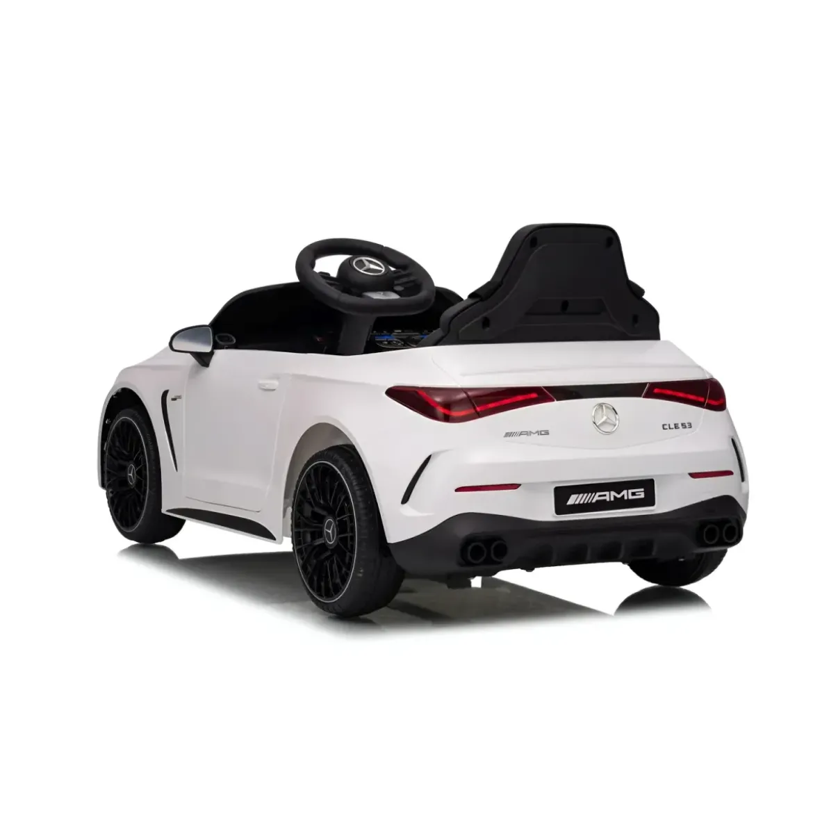 Macchina Elettrica per Bambini 12V Maserati Folgore Bianco Telecomando