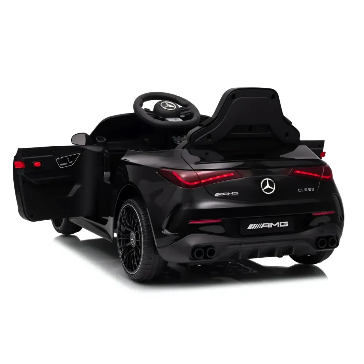 Macchina Elettrica per Bambini 12V Maserati Folgore Nero Telecomando