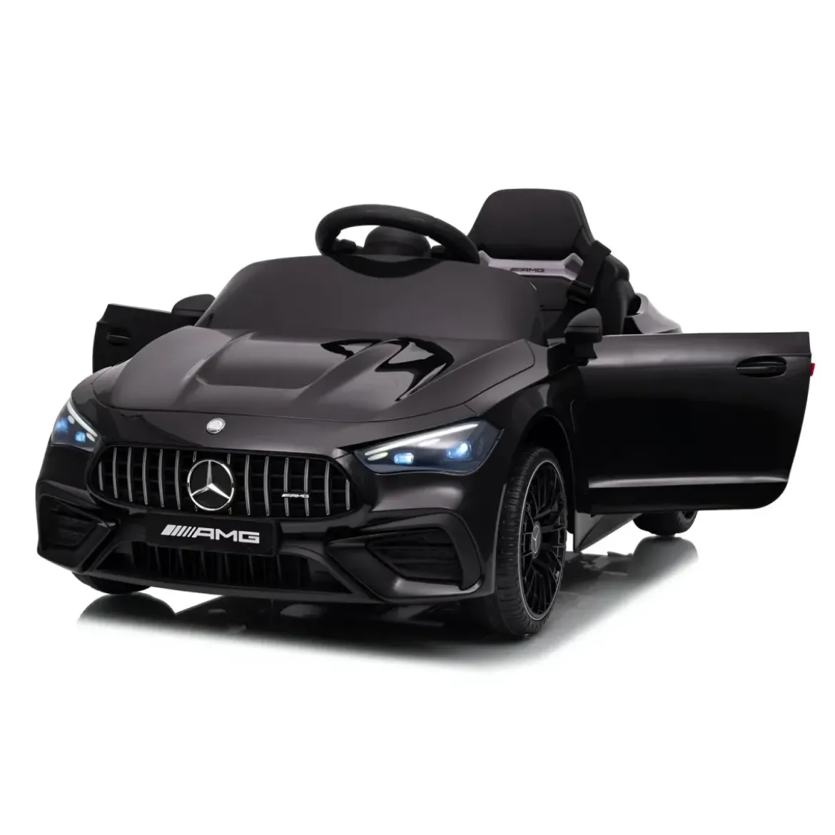 Macchina Elettrica per Bambini 12V Maserati Folgore Nero Telecomando