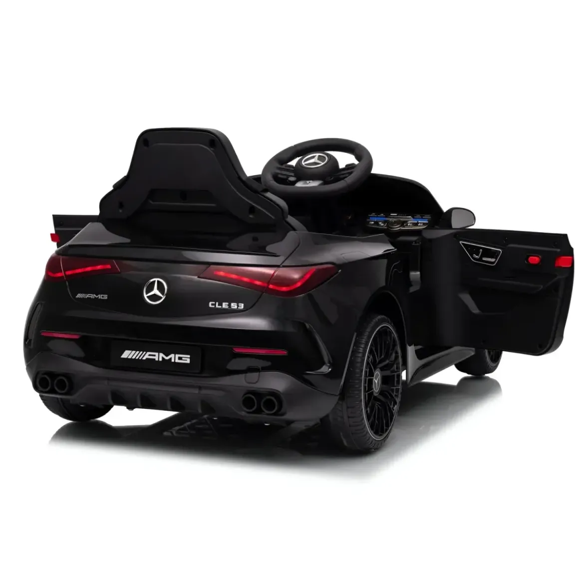 Macchina Elettrica per Bambini 12V Maserati Folgore Nero Telecomando