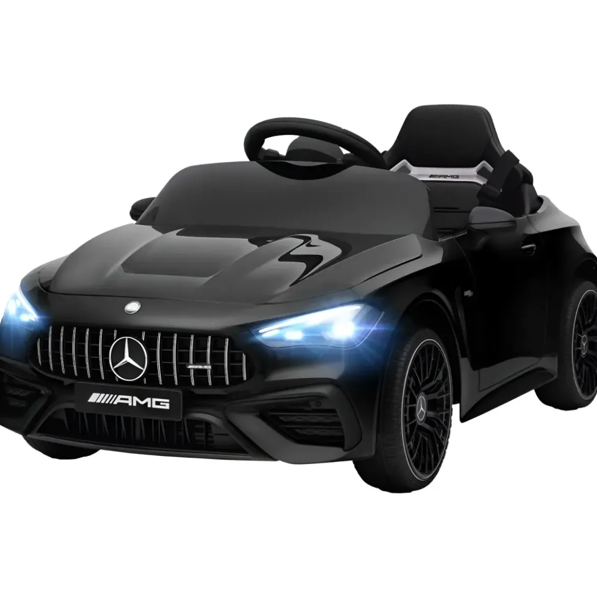 Macchina Elettrica per Bambini 12V Maserati Folgore Nero Telecomando