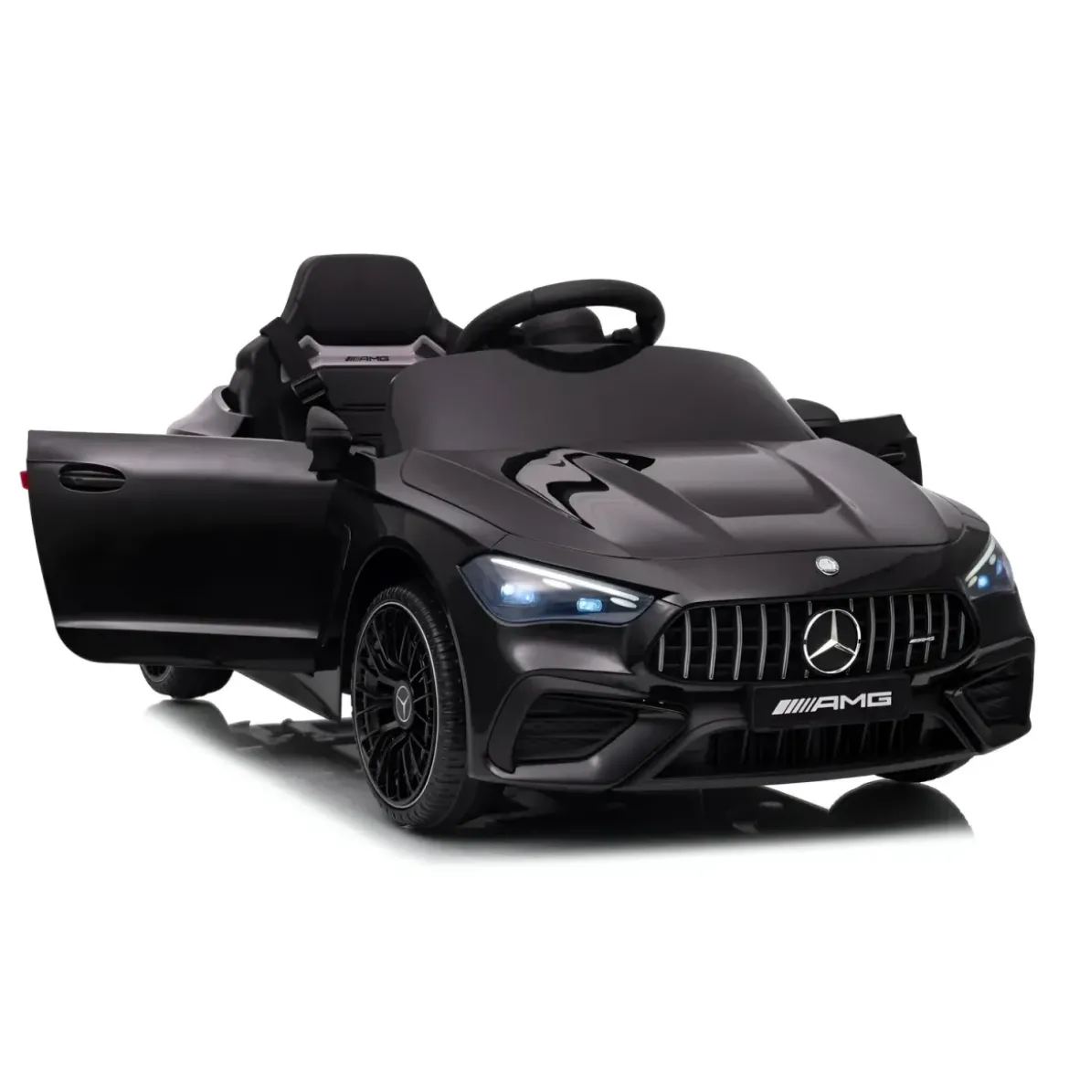 Macchina Elettrica per Bambini 12V Maserati Folgore Nero Telecomando
