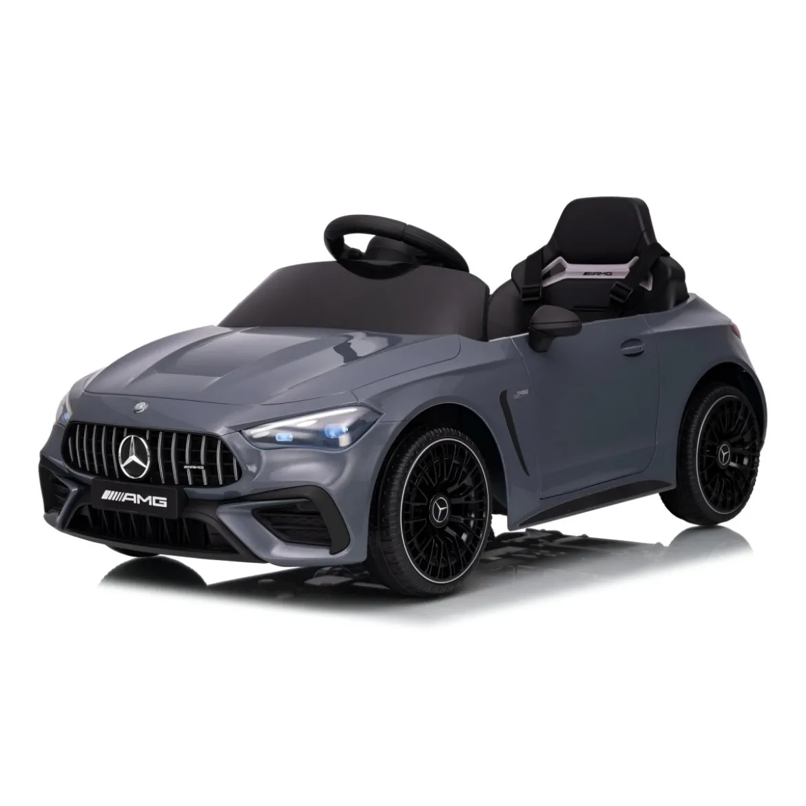 Macchina Elettrica per Bambini 12V Maserati Folgore Grigio Telecomando