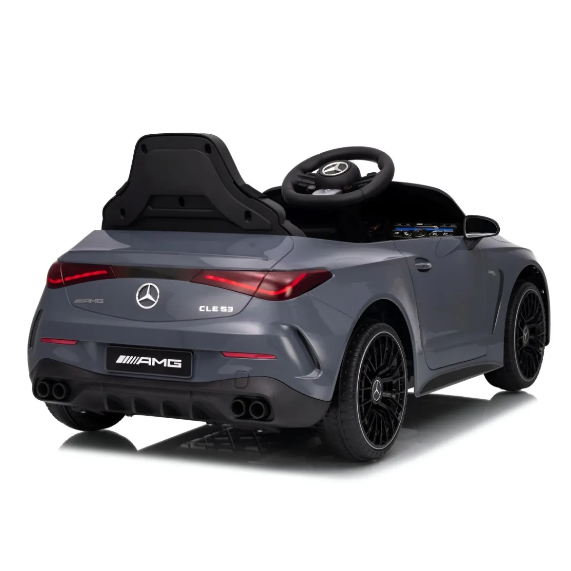 Macchina Elettrica per Bambini 12V Maserati Folgore Grigio Telecomando