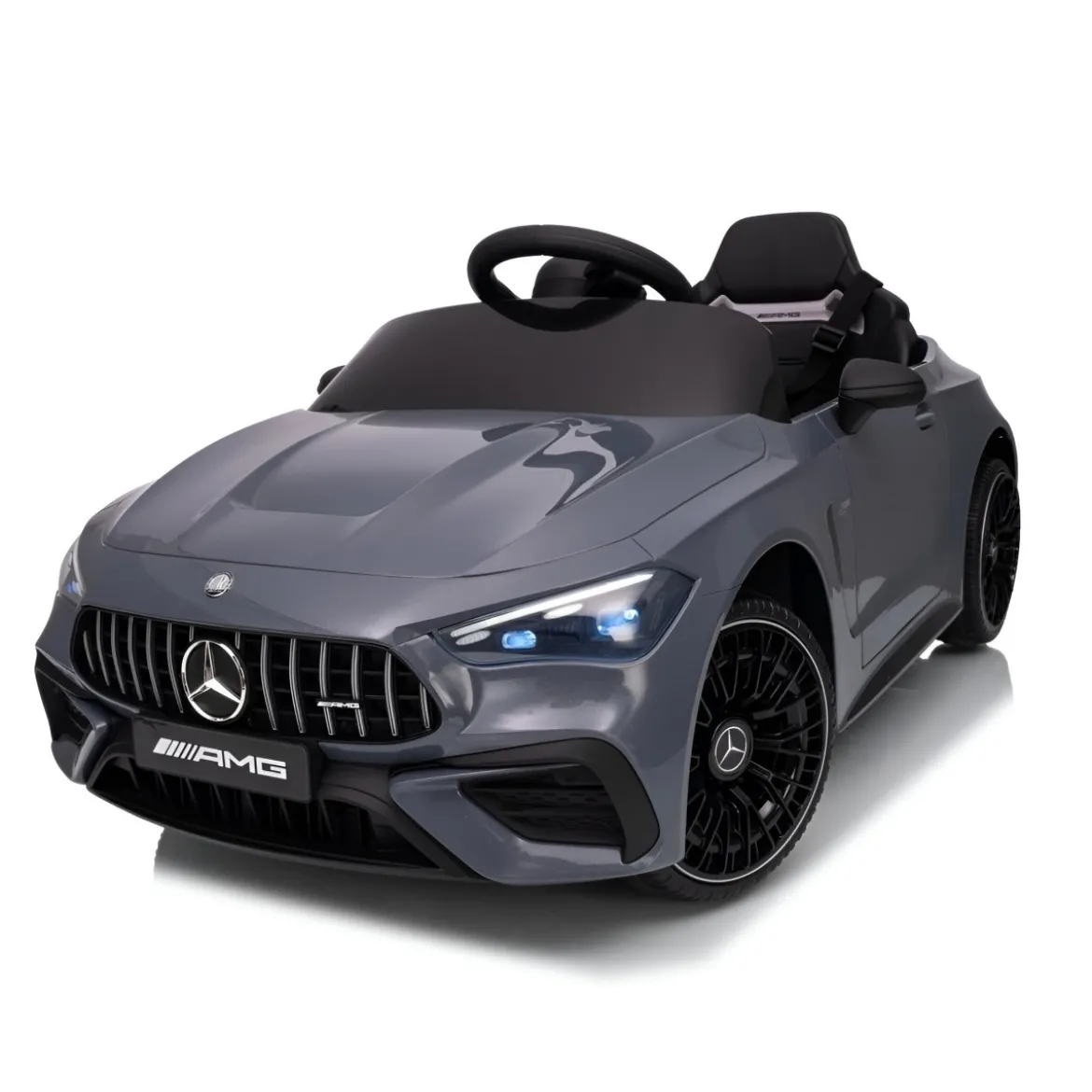Macchina Elettrica per Bambini 12V Maserati Folgore Grigio Telecomando