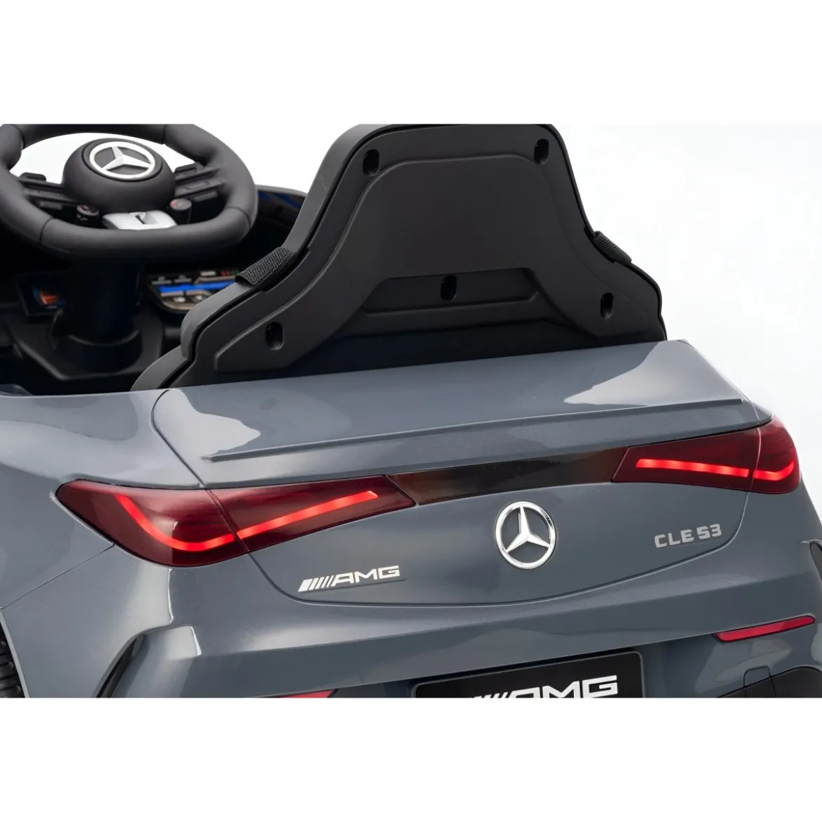 Macchina Elettrica per Bambini 12V Maserati Folgore Grigio Telecomando
