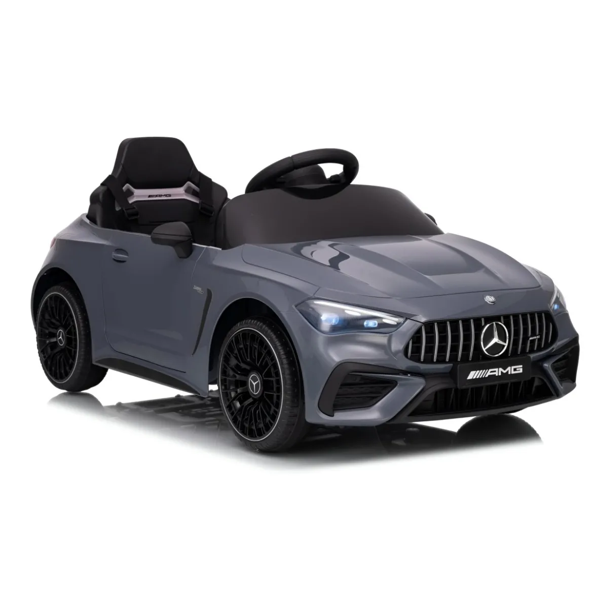 Macchina Elettrica per Bambini 12V Maserati Folgore Grigio Telecomando