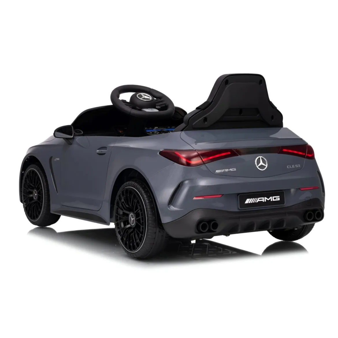Macchina Elettrica per Bambini 12V Maserati Folgore Grigio Telecomando