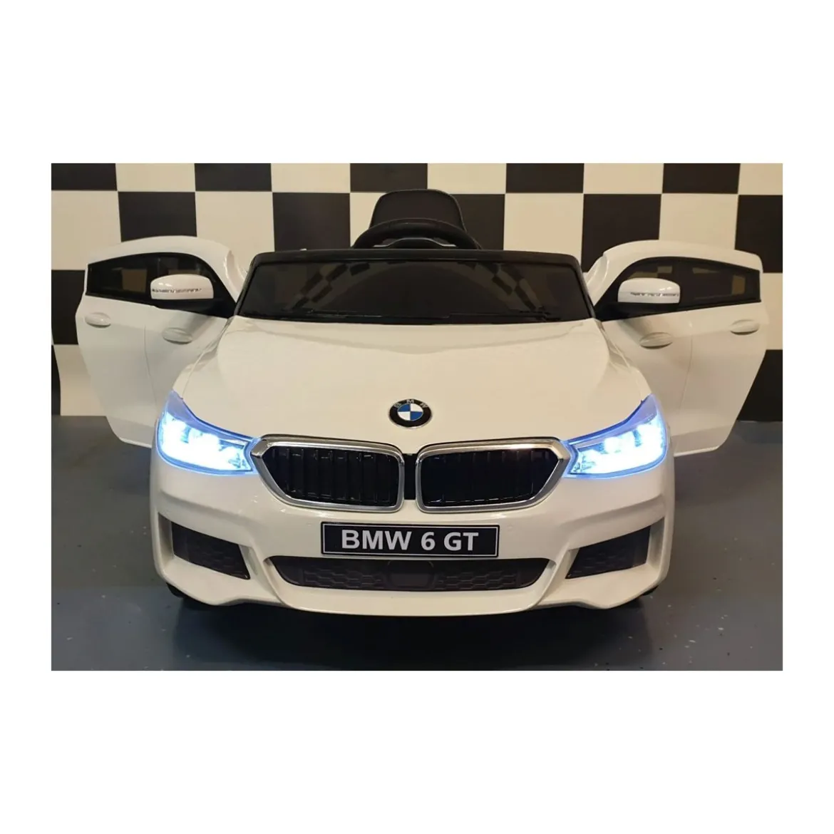 Macchina Elettrica per Bambini BMW 6 GT a Batteria Auto Macchinina Telecomandata