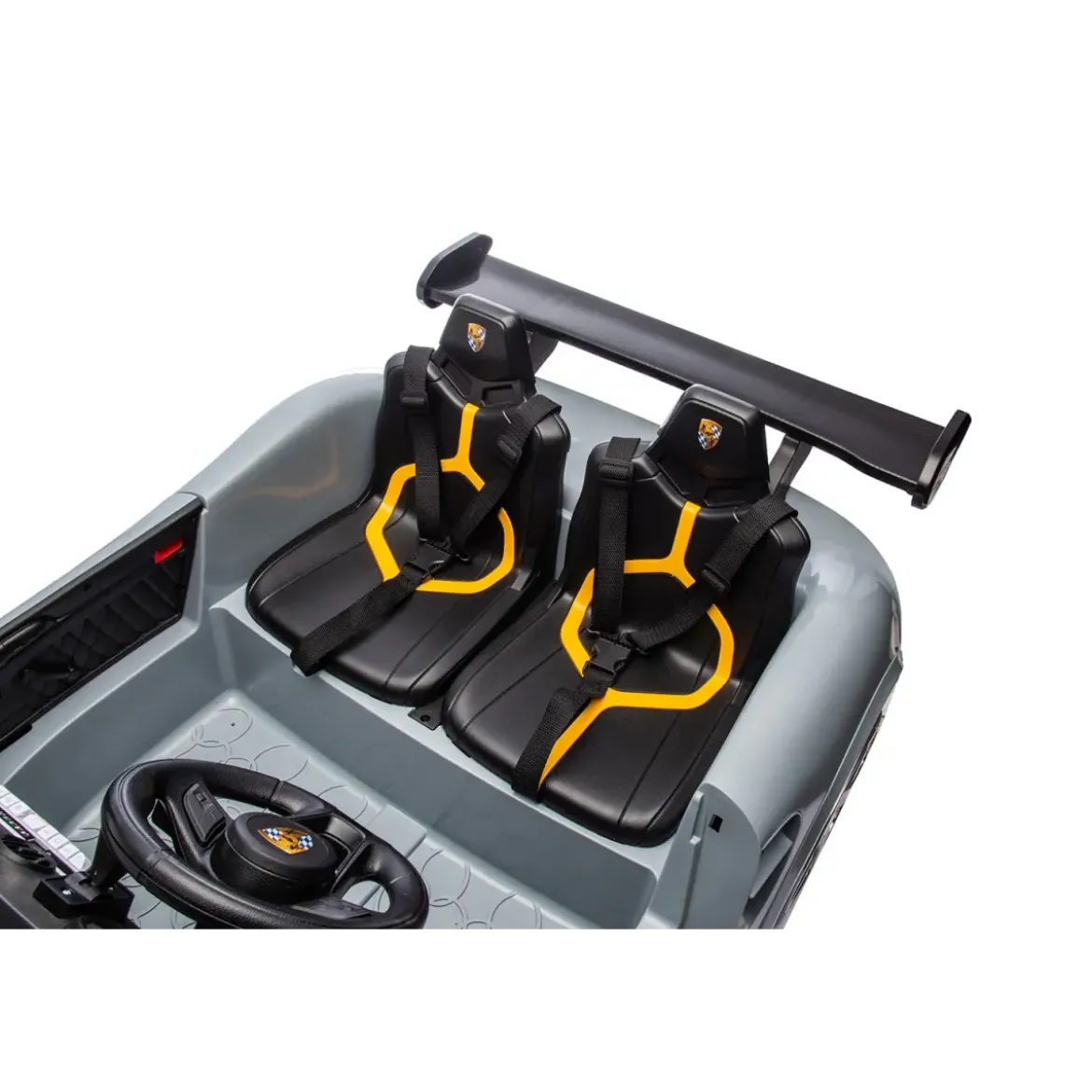 Macchina Elettrica per Bambini 24V Ruf Big Grigio