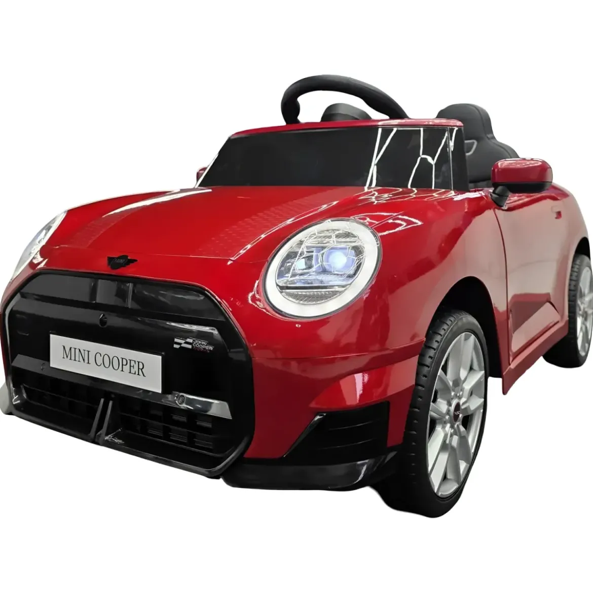 Macchina per Bambini Elettrica Mini Cooper S 12V Rosso Metallizzato